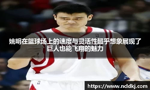 姚明在篮球场上的速度与灵活性超乎想象展现了巨人也能飞翔的魅力